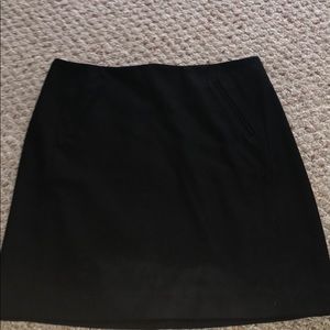 Black Loft pencil skirt